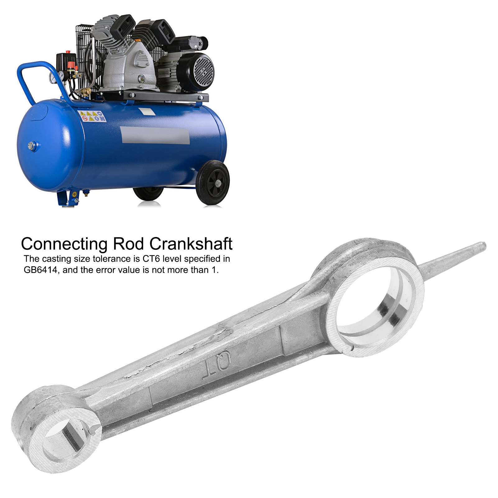 Kết nối rod trục khuỷu Máy nén khí piston phụ kiện bền 12x23x89 kết nối rod Máy nén khí kết nối rod cho máy nén khí