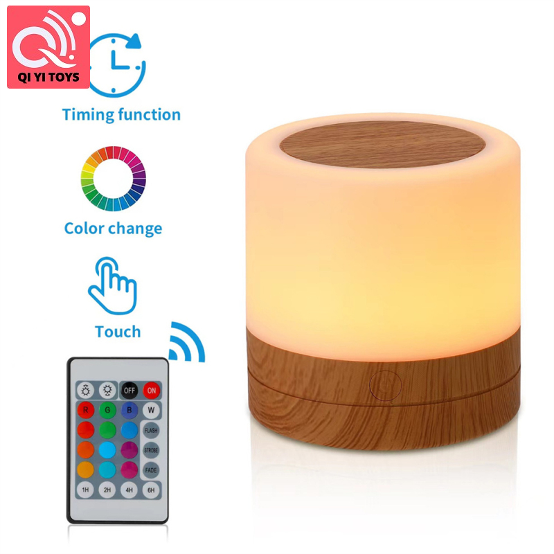 Ban đêm cơ động ánh sáng có thể điều chỉnh độ sáng USB rechargeabl Đèn bàn bảo vệ mắt đèn cạnh giường ngủ