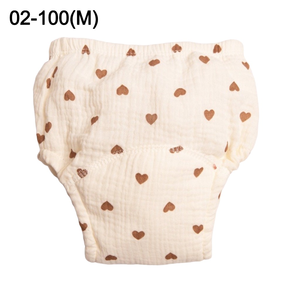 X MOM BABY Gạc bông Quần tập cho bé Thoáng khí Chống thấm nước Quần tã Thoải mái Chống rò rỉ Tã em bé Sử dụng cho trẻ  biết đi - 7