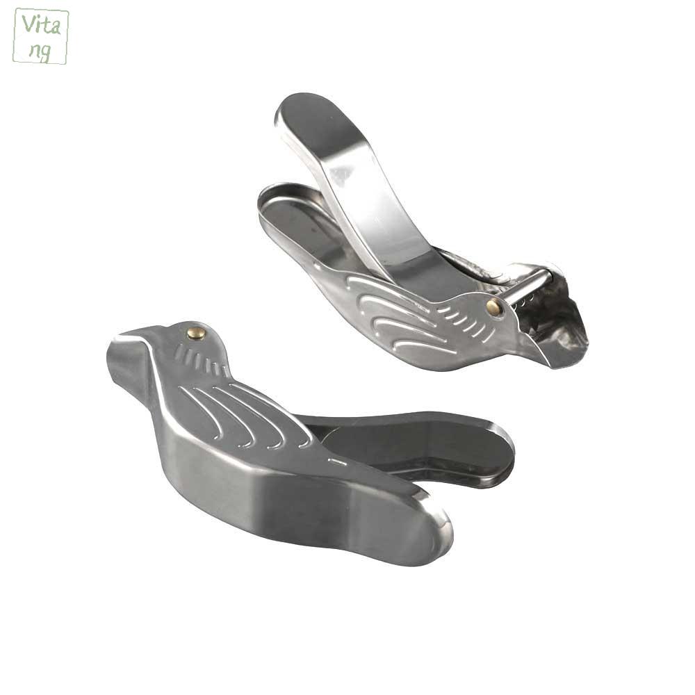 VITANG Ép tay Kẹp chanh hình chim Hướng dẫn sử dụng Kim loại Máy ép cam Đa chức năng Tròn Máy ép trái cây bằng thép không gỉ 304 Lựu