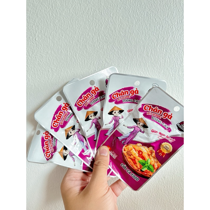 Chân Gà Rút Xương Tương Cay Cửu Ca Food 1 chiếc lẻ