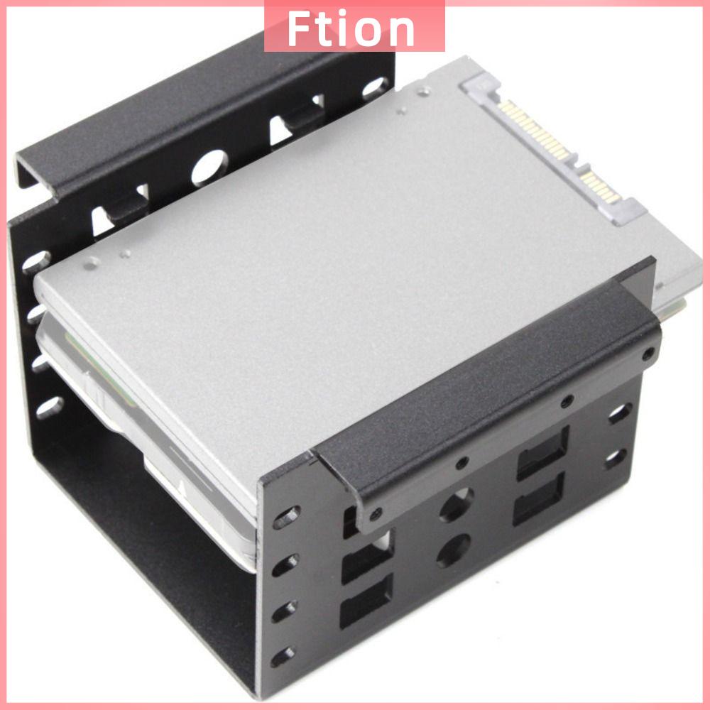 FTION 4 Vịnh Khoang ổ cứng Hợp nhôm 2.5 inch đến 3.5 inch Khay ssd Phụ kiện Đế giữ