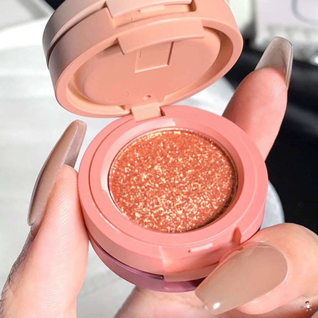 Phấn Mắt Sắc Tố Cao 3 Màu Ngọc Trai Di Động & Matte Eyeshadow VVC-VN