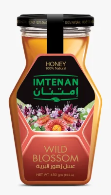 Imtenan wild blossom honey 100% natural
