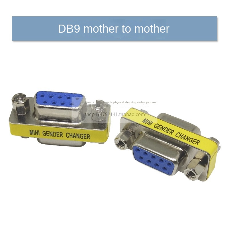 Đầu Nối COM RS232 Chuyển Đổi - DB9 cái cái 3A, 250V HuaYuanXin | Tùy chọn DB9-DB37 9-37 Chân | Đực-Đực, Cái-Cái, Đực-Cái