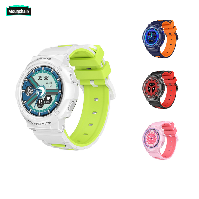 HT19 Kids Smart Watch Waterproof Kids Fitness Activity Tracker Watch With 1.28inch Screen Heart Rate Alarm Clock Watch ราคา 917 บาท*ส่งฟรี