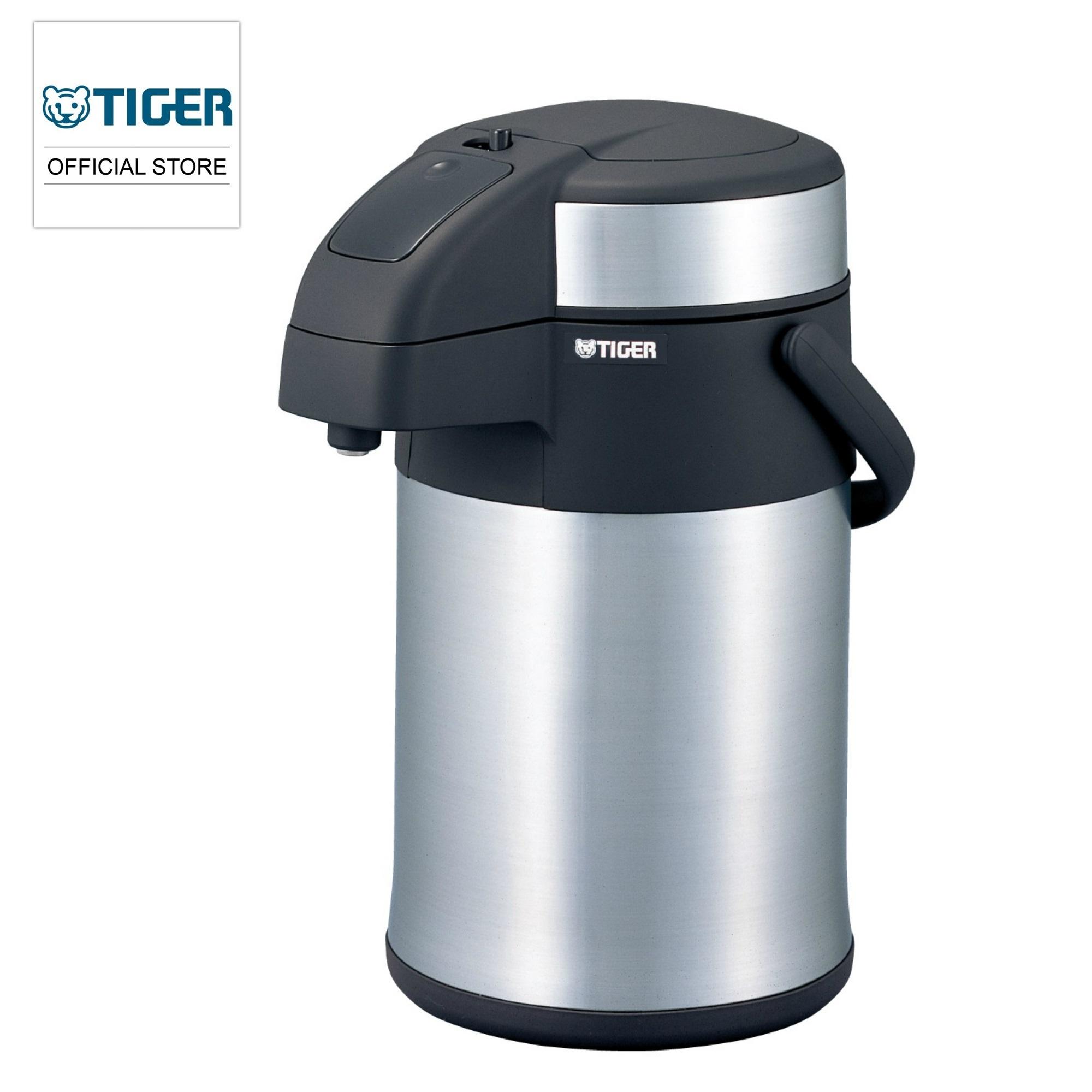 3 Litre Air pot Stainless Steel Pump Action Vacuum Flask Thermos Jug Air Pot 3L