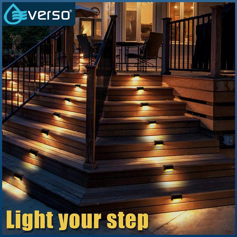 Vườn decking 12x LED chạy bằng năng lượng mặt trời hàng rào đèn tường bước con đường decking đèn vườn ngoài trời g8 đèn led sân vườn đèn năng lượng mặt trời tấm chắn ngoài trời đèn tường cho sân vườn hàng rào năng lượng mặt trời