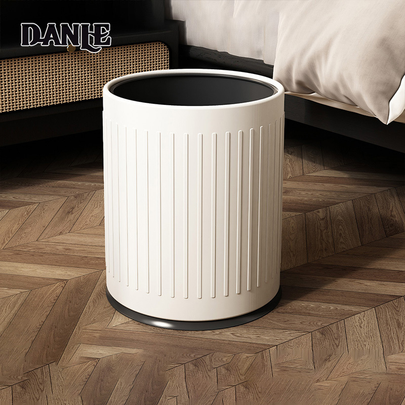 Trash can for home living room, bedroom, large capacity, kitchen, toilet, bathroom, simple, high-end, office, hotel, commercial ราคา 472 บาท*ส่งฟรี