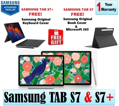 Samsung Galaxy Tab S7 | Tab S7+ | Tab S7 5G | T870 | T875 | T970 | T976 | Samsung Tab | Samsung New Tab | Local Set with 1 Year Warranty