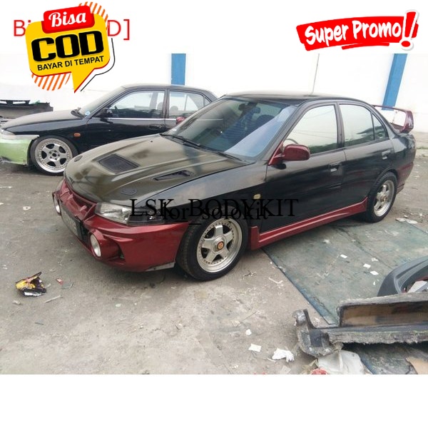 Bodykit Mitsubishi Evo 4 Body Kit Bodikit Grade-A Lentur-Tebal-Kuat Harga 1,511,000 rupiah*Gratis Ongkir