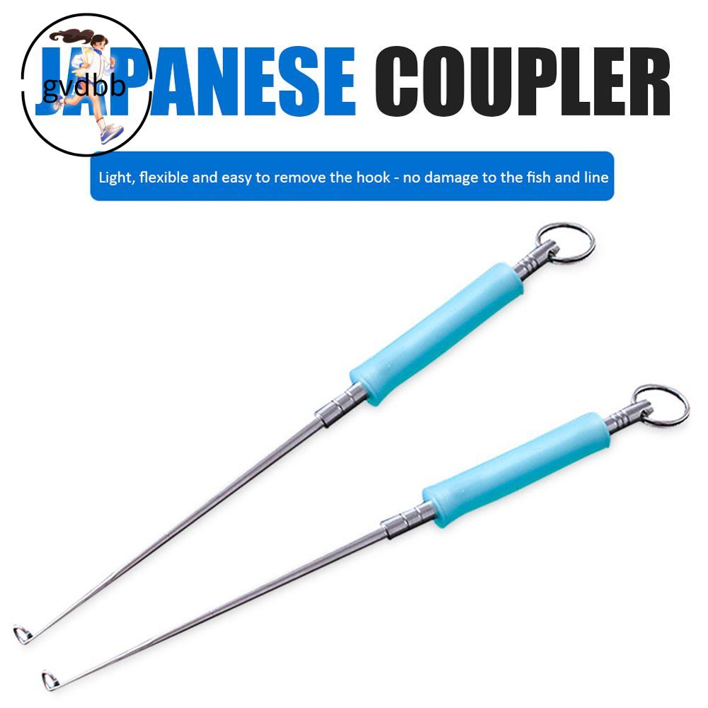 GVDBB Người yêu câu cá An toàn Dụng cụ câu cá Thép không gỉ Chống thất lạc Hook phát hành nhanh Thiết bị tách nhanh Dụng cụ tách lưỡi câu Bộ vắt móc câu Bộ tách móc