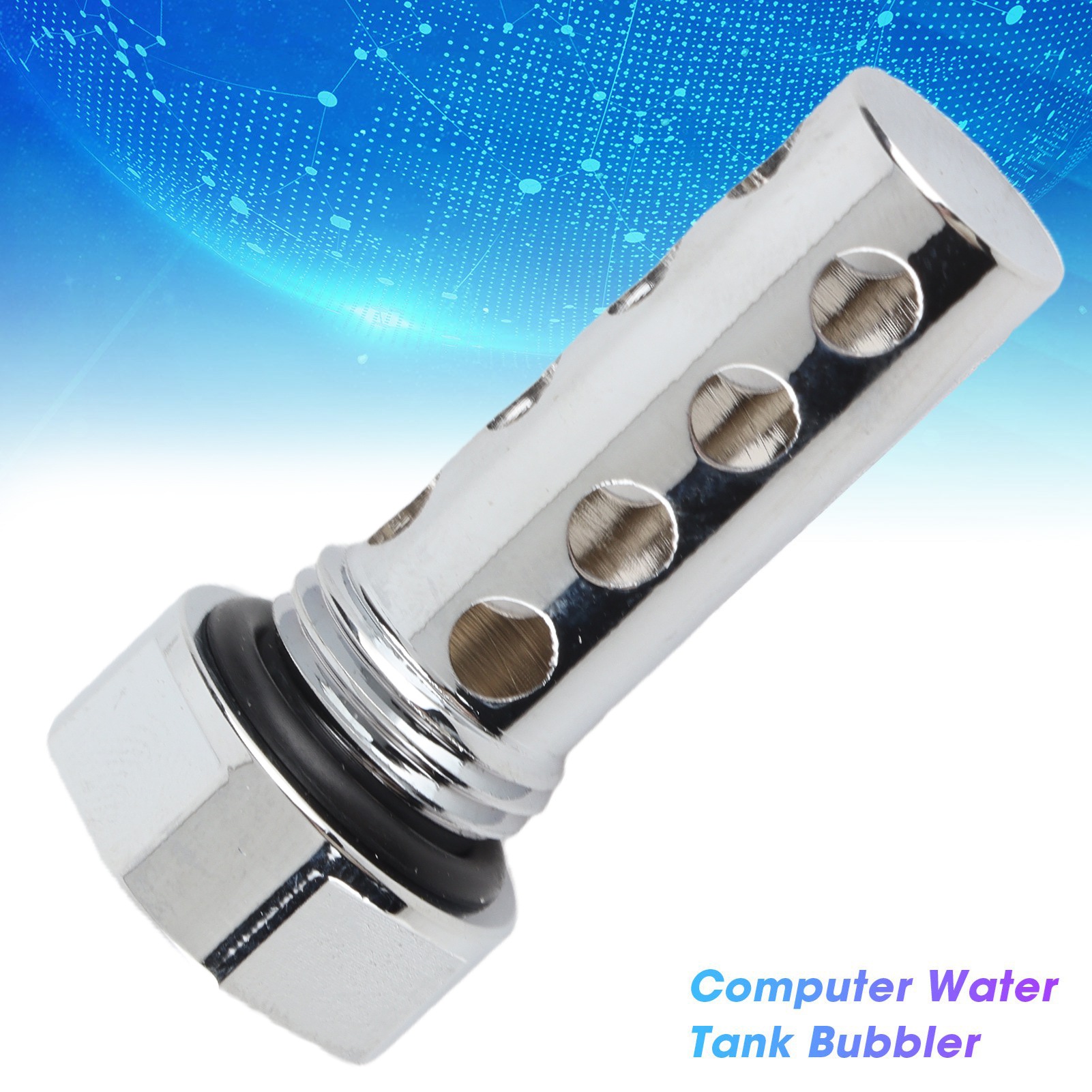 Garosa Nước Làm Mát Bubbler Máy Tính Nước Bubbler G1/4 Kích Thước Nhỏ Gọn DIY Phụ Kiện Siết Tay Cho Máy Tính Giá 51,000 Đồng*Miễn phí vận chuyển