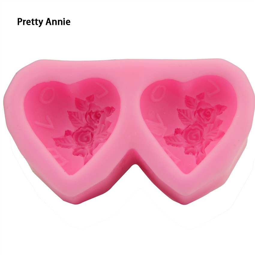 Silicone mold formed rose cake decoration ราคา 33 บาท*ส่งฟรี