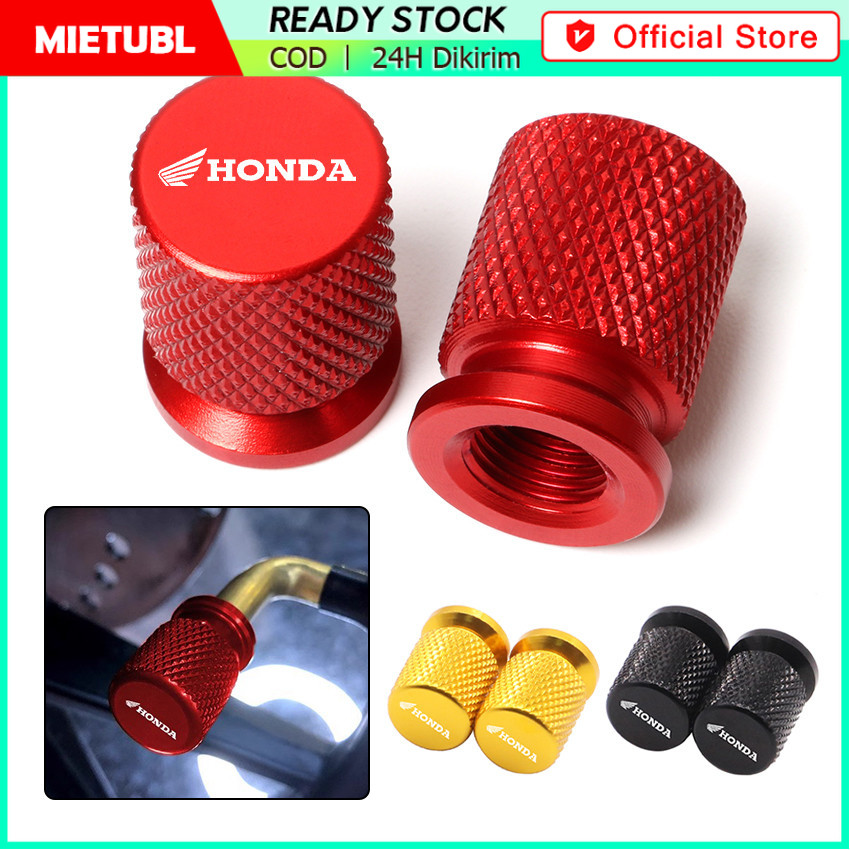 2Pcs Tutup Pentil Ban Mobil Motor Full CNC dengan LOGO Honda - Tire Valve Cap Motor Mobil Sepeda Universal Alumunium Tire Valve Cap Motor Mobil Sepeda Universal Harga 19,000 rupiah*Gratis Ongkir