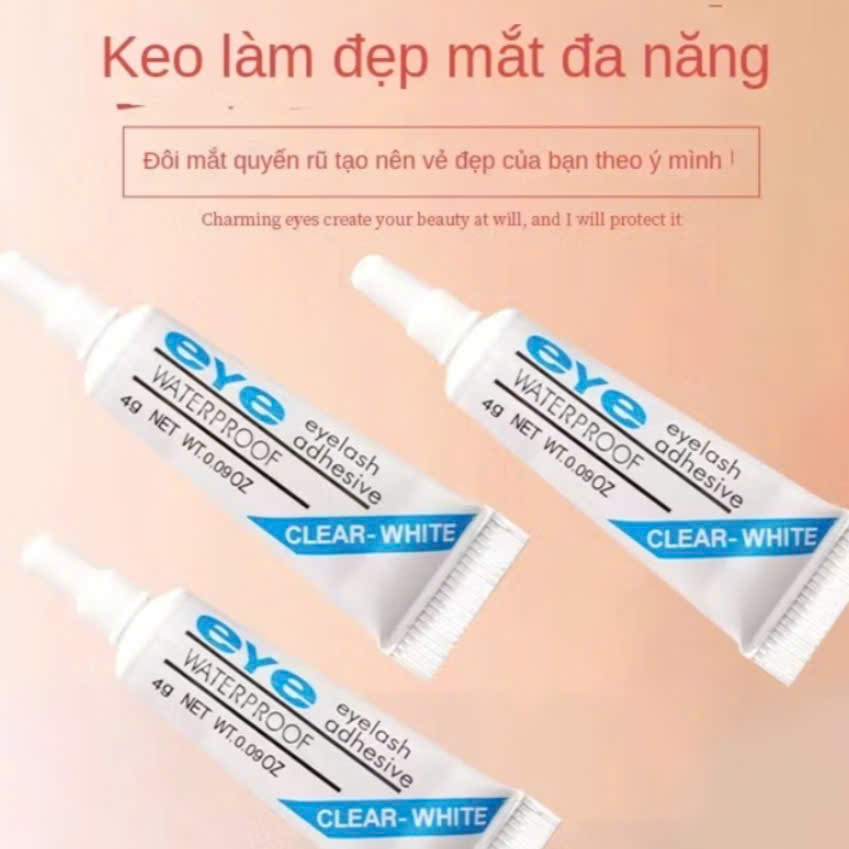 KEO DÁN MI KHÔ NHANH KHÔNG VÓN CỤC GIÚP MI BÁM CHẶT TỰ NHIÊN AN TOÀN CHO VÙNG MẮT NHẠY CẢM