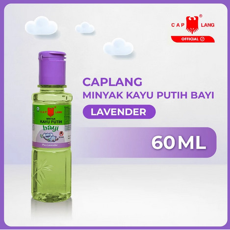 Cap Lang Minyak Kayu Putih BAYI 60ml Chamomile / Lavender