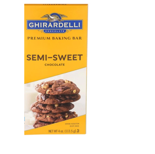 Socola nấu ít ngọt Ghirardelli 113.5g