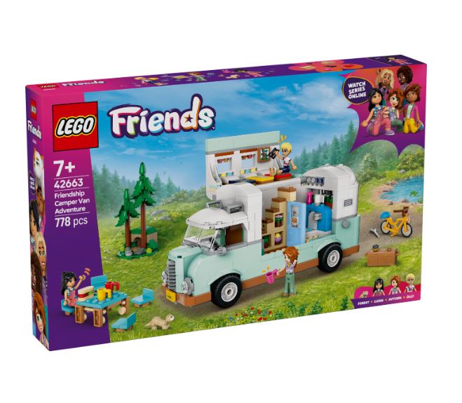 LEGO® Friends Friendship Camper Van Adventure 42663 (Pre-Order) *New Arrival * ของเล่นสำหรับเด็ก (#25429) ราคา 2,500 บาท*ส่งฟรี