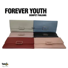 Dompet Panjang Wanita Forever Youth Girl Compact Fashion Wallet Korea