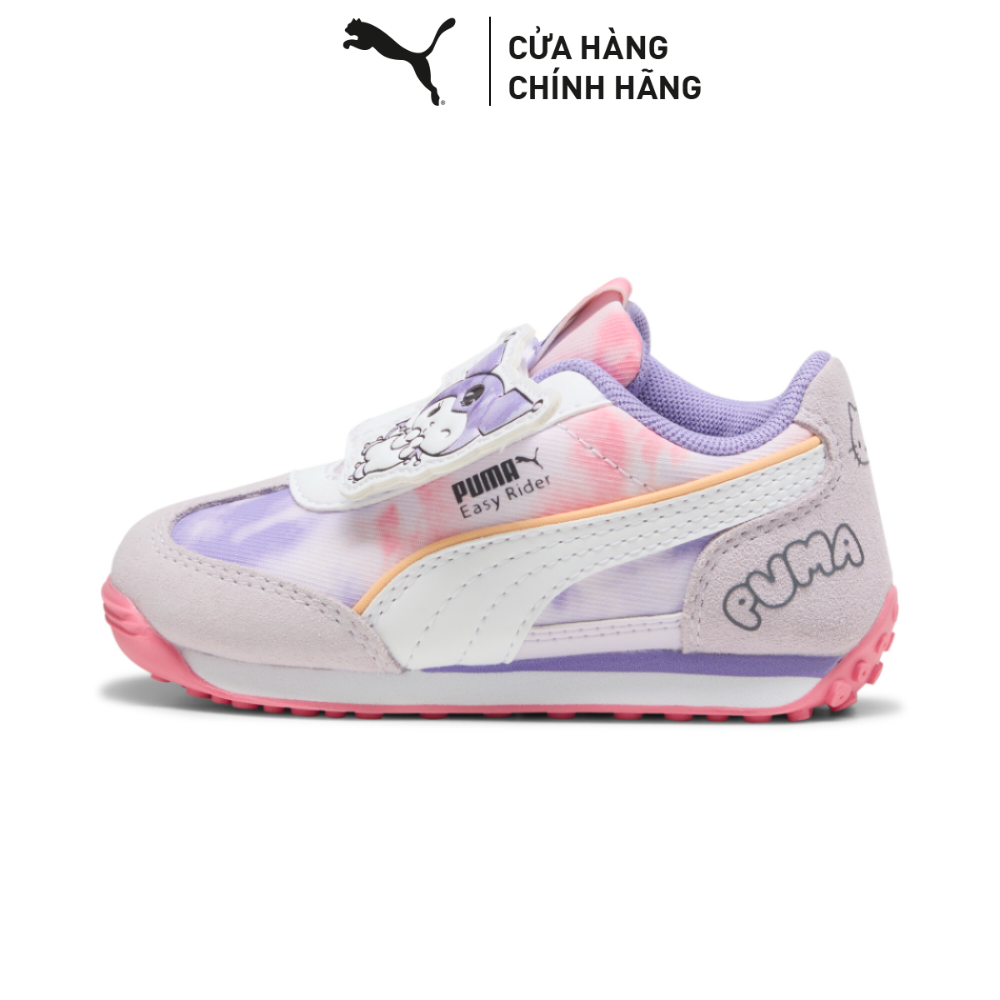 Giày Thời Trang Bé Gái PUMA Easy Rider HK&FR V Inf Lilac Frost-White-Magic Rose Màu Tím