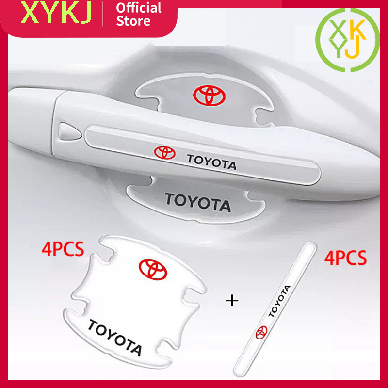 8PCS/ Stiker Mobil Logo Pelindung Handle Pintu Mobil Stiker Pelindung Pintu Mobil Transparan Dan Universal Stiker Anti Lecet Gores Gagang Aksesoris Mobil Untuk Toyota Daihatsu Pelindung Stiker Harga 27,888 rupiah*Gratis Ongkir