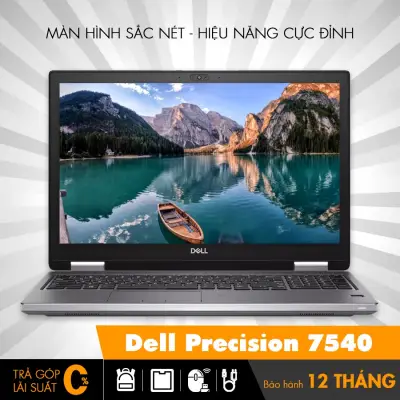 Dell Precision 7540 Intel® Core™ i7 8 GB DDR4 SSD 256 GB Nvme Nvidia Quadro T2000 4GB 	15,6 inch Full HD