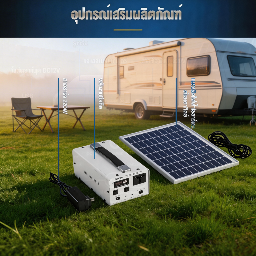 Power Supply, Energy Storage, Outdoor, Energy Bank, Multi-Function, Energy, Portable Power Supply, Camping, Outdoor Power Supply Portable Power Generator ราคา 1,999 บาท*ส่งฟรี