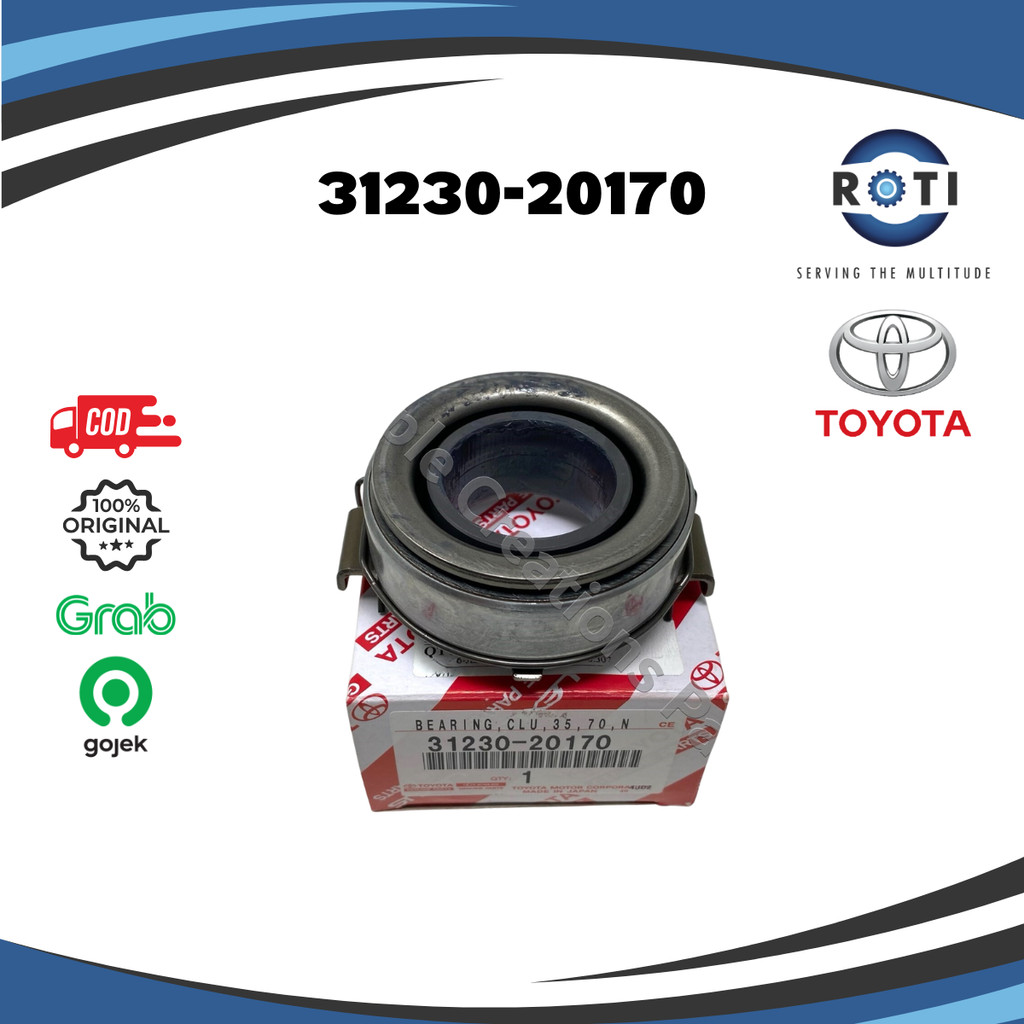 Toyota Corolla Camri clutch bearing decoder 31230-20170 Harga 561,900 rupiah*Gratis Ongkir