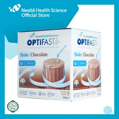 Nestle Optifast Very Low Calorie Diet Milk Shake Chocolate 12X53g