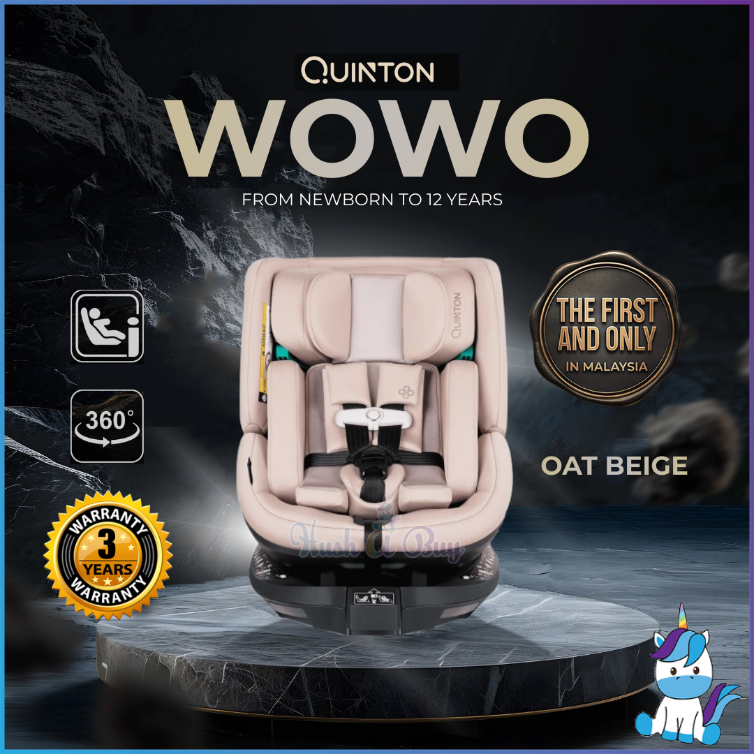 Quinton Wowo 360 Child Seat [Newborn to 12 years] | HUSHABUY