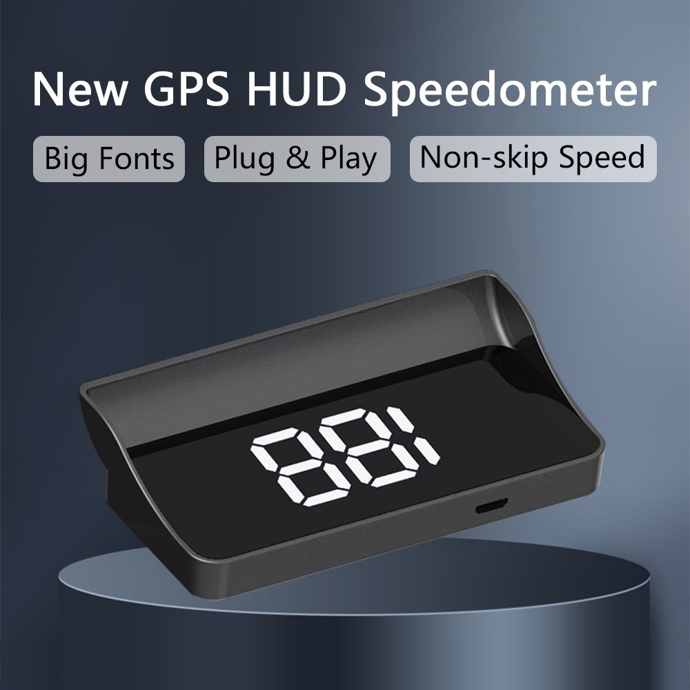 2025 HUD ADAS Hiển Thị Tốc Độ Kính Lái Ô Tô - Tích Hợp GPS ODO Cảnh Báo Tốc Độ Cổng USB