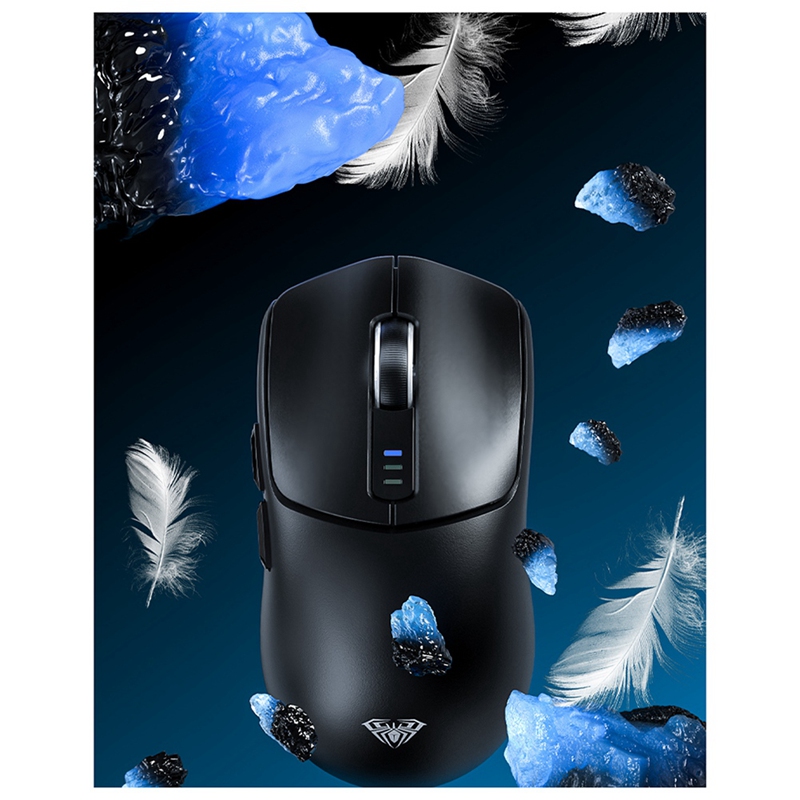 AULA SC580 Gaming Mouse Tri-Mode Ergonomic Bluetooth Mouse Game Mouse E-Sports Mice Gaming Accessori