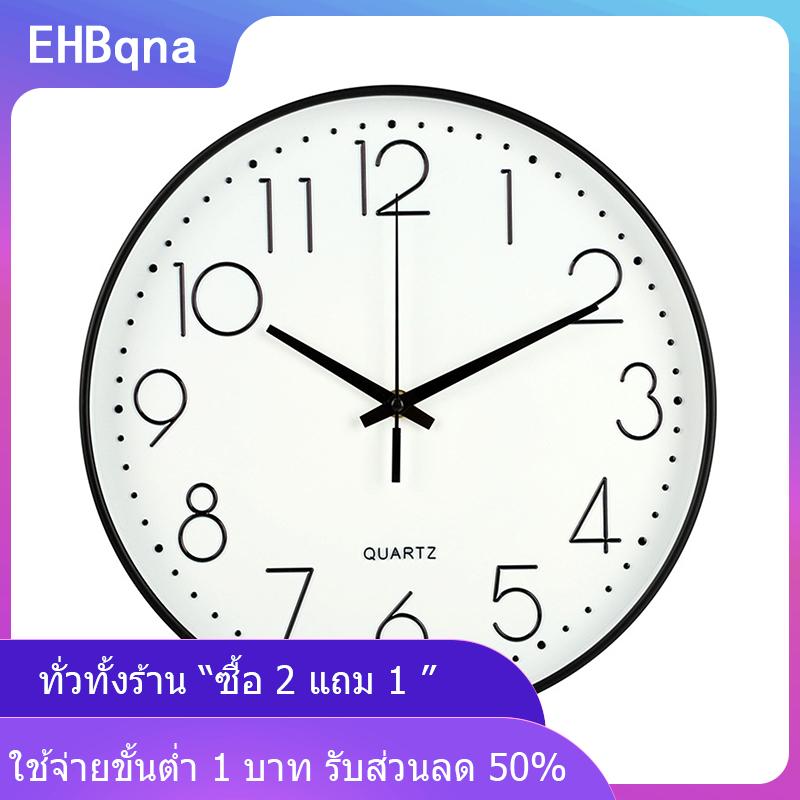 [COD] EHBqna KITCHEN นาฬิกาแขวนผนัง12นิ้วนาฬิกาควอตซ์นาฬิกาติดผนังพลาสติกสไตล์นอร์ดิกสมัยใหม่ตกแต่งบ้าน ราคา 187 บาท*ส่งฟรี