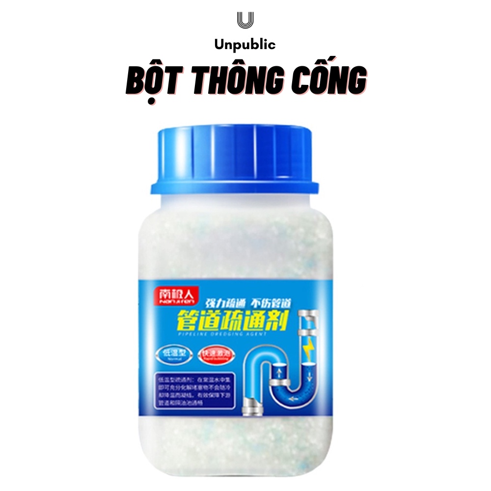 Bột Thông Tắc Cống Unpublic HG20 dung tích 200g