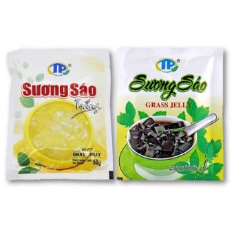 Bột Thạch Sương Sáo Đen Trắng Thuận Phát (50g)- Nguyên Liệu Làm Thạch, Topping Trà Sữa