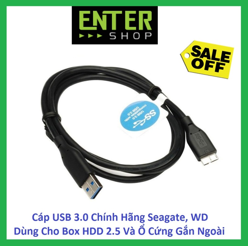 Bảng giá [HCM]Cáp USB 3.0 Dùng cho Box Hdd 2.5in hoặc ổ cứng gắn ngoài Phong Vũ