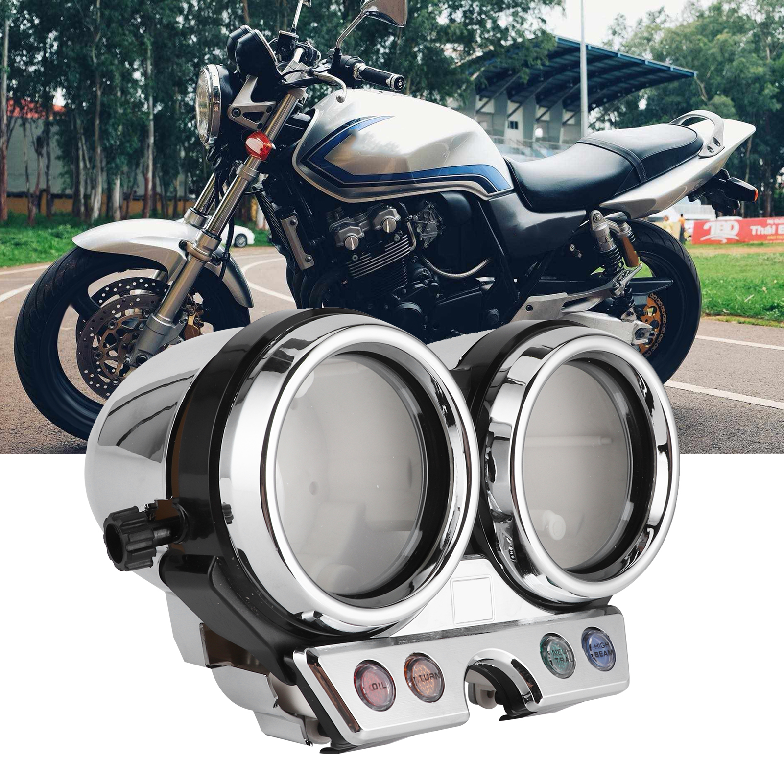 Vỏ bọc đồng hồ đo xe máy lắp ráp nhựa cứng phù hợp cho Honda cb400 1992 ‑ 1994