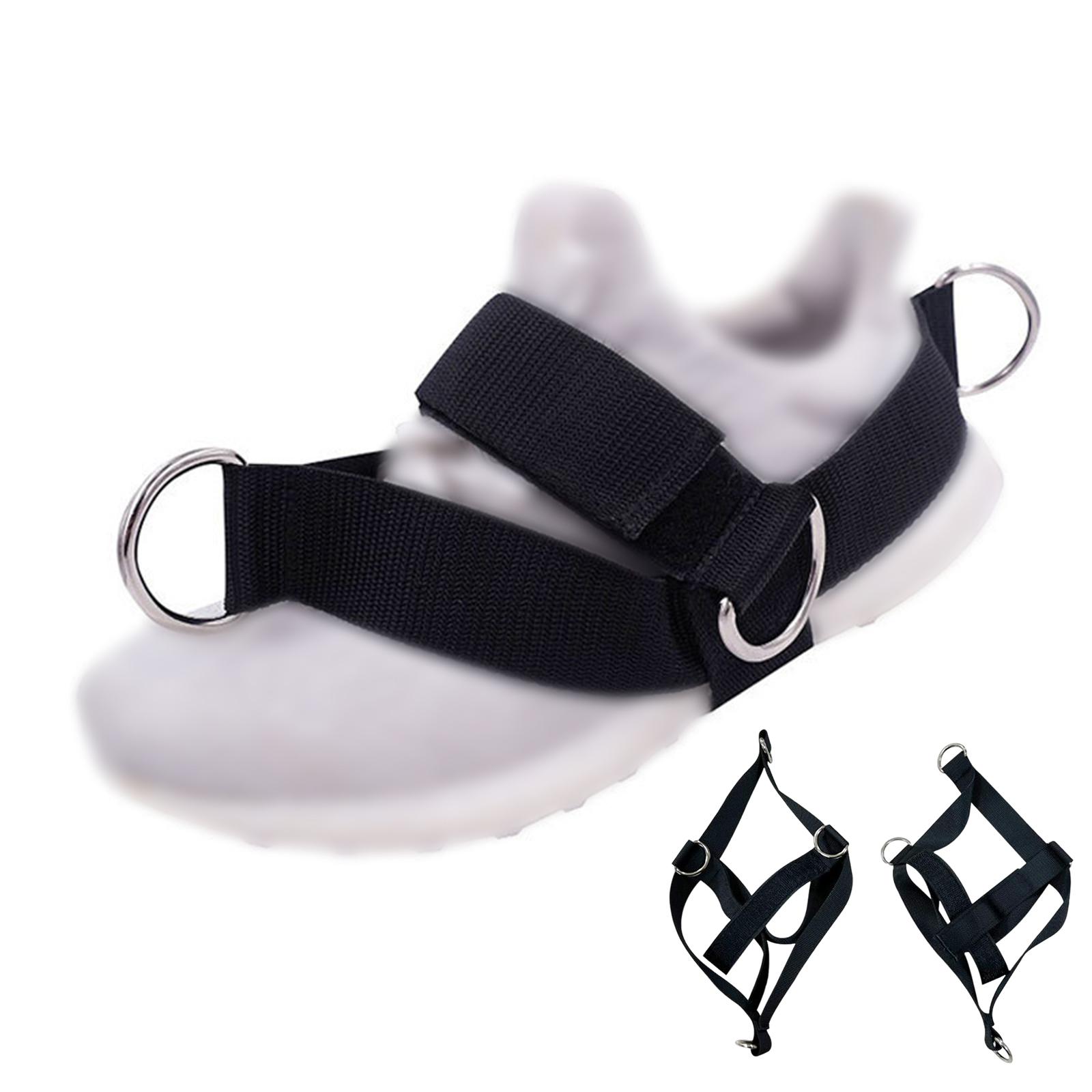 2x Ankle Strap 4 Gym Machine Attachment for Fitness Bodybuilding
