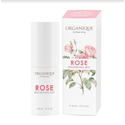 Nước Xịt Khoáng Dưỡng Ẩm Hoa Hồng Organique Rose Rehydrating Mist 30ml