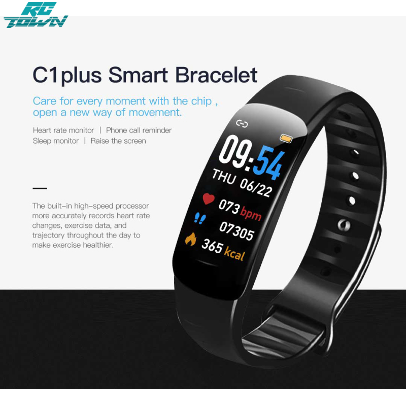 Fitness Bracelet Smart Watch Wristband Pedometer Heart Rate Monitor