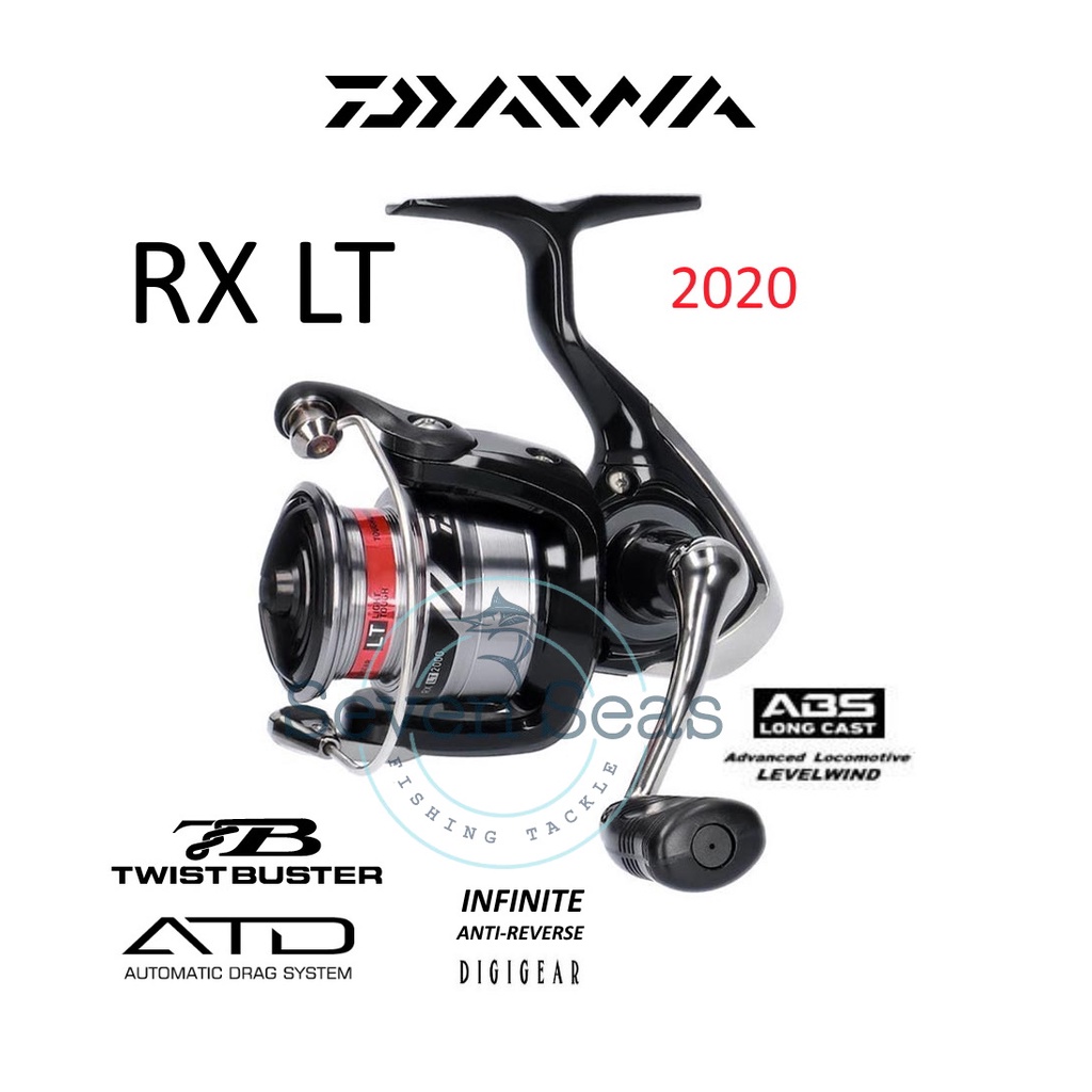 daftar harga reel daiwa 2500 Reel Daiwa Rx Lt 2500 Berkualitas Tinggi Untuk Memancing Dengan Digigear &  Twistbuster