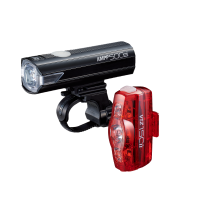 Cateye AMPP 500S + Viz 150 II USB C Rechargeable Front / Rear Bike Bicycle Light Set