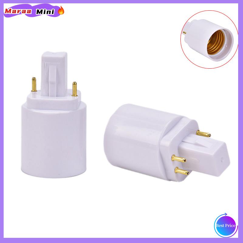 Maraa G24 để E27 Đèn chủ chuyển đổi ánh sáng bóng đèn cơ sở ổ cắm Halogen đèn chuyển đổi