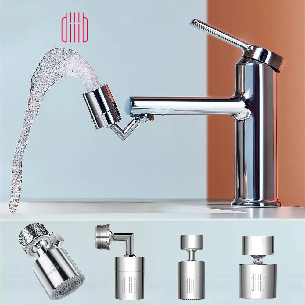 【】 Youpin Diiib Faucet Mixer Aerator Water Diffuser For Kitchen Bathroom Water Filter Nozzle Bubbler Water Spray Faucet Attachment