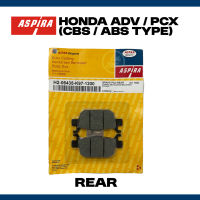 Aspira Honda PCX 150 160 ADV 150 160 CBS ABS Brake Pad Front Rear Authentic Original