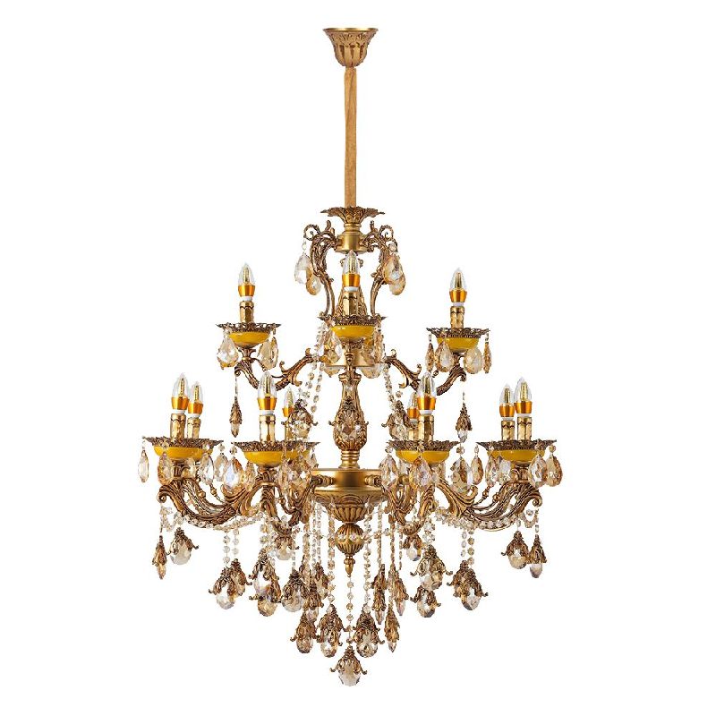 MAX LIGHT ไฟช่อ 6009-8+4 *ทอง E14x12 40W ราคา 11,673 บาท*ส่งฟรี