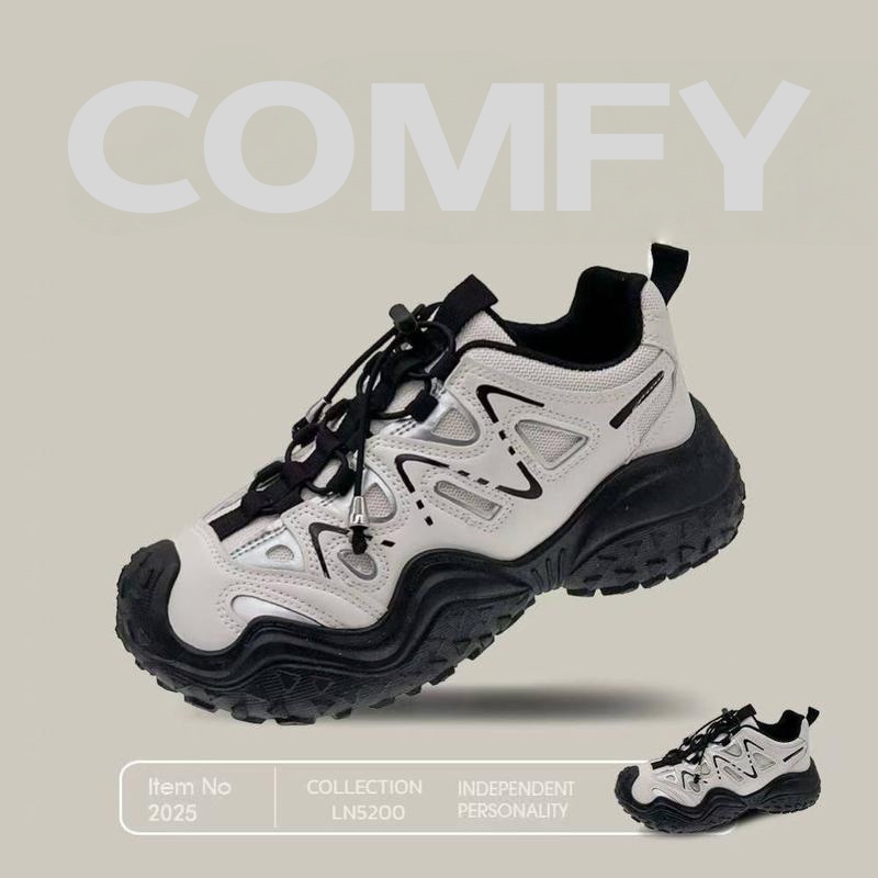 [Free Gift] No.I Collect Payment on Delivery Cod Sports-Style Sneakers Ready to Ship from Thailand, Cute Colors, Hiking, Women's Sneakers. Good Ventilation Korean Style Fashion Sneakers Outdoor Shoes Free Delivery, Size 35-40 [Ln5200] ราคา 131 บาท*ส่งฟรี