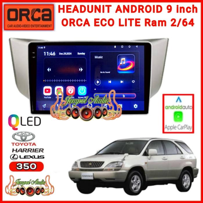 HEAD UNIT ORCA ECO LITE 9 INCH TOYOTA HARRIER/LEXUS 2003-2013-desshop99 Giá 2,085,000 Đồng*Miễn phí vận chuyển