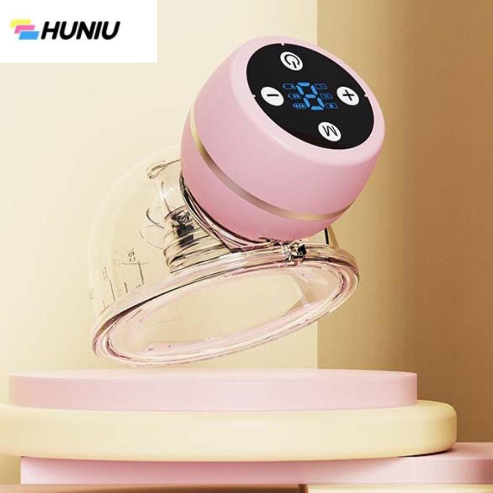 HUNIU จอแสดงผล LED เครื่องปั๊มนมไฟฟ้า เสียงรบกวนต่ำ อายุการใช้งานแบตเตอรี่ที่ยาวนานขึ้น เครื่องปั๊มนมแบบเงียบ การใช้งานที่สะดวกสบาย 9 ระดับ เครื่องปั๊มนมแบบไม่ต้องใช้มือ คุณแม่ทำงาน ราคา 415 บาท*ส่งฟรี